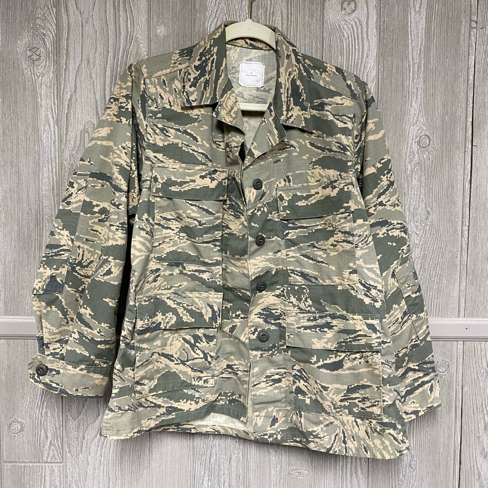 Womens Air Force Military Jacket Size 8S EUC